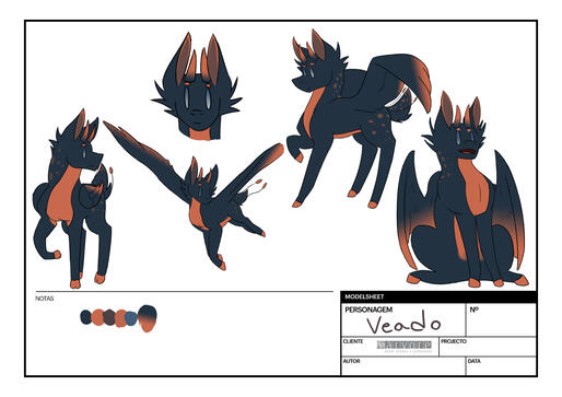 "Learning to fly" character (Veado)